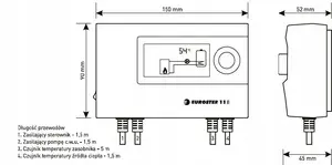Pump controller Euroster E11B by Euroster, black