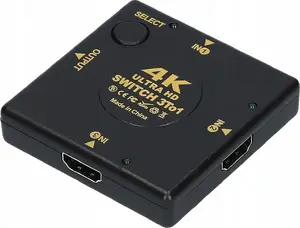 HDMI switch Pawonik 3x HDMI Ultra HD 4K — 3-input HDMI selector for 4K video
