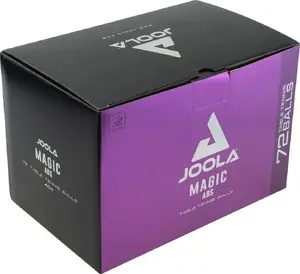 Galda tenisa bumbiņas JOOLA Magic ABS 72 gab. oranžas — komplekts treniņiem un sacensībām