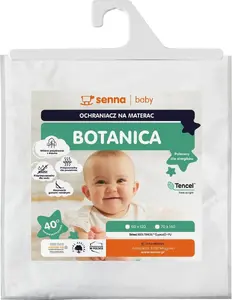 Наматрасник Botanica 60x120 см, водонепроницаемый чехол на резинке, дышащая хлопковая смесь