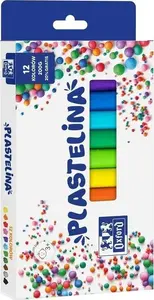 Modeling Clay Oxford 12 colors 200 g — Oxford Plastelina 491714
