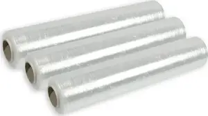 Стрейч-плёнка HERLITZ ручная прозрачная 1.25 кг, упаковочная плёнка для рук