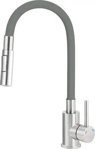 Кухонный смеситель NEO tools LUNO BOC_T740 с гибким изливом и двумя режимами струи
