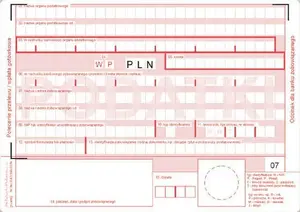 Payment transfer form book Michalczyk & Prokop model 471-5, A6, 2-part, tax transfer slips