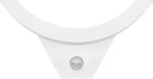 Wall light ORNO SPINEL LED 10W with motion sensor 140, 800 lm, IP54, 4000K, IK10, white