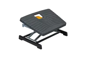 Подставка для ног BakkerElkhuizen Pro 952 — платформа 44×32 см, нагрузка 120 кг, пластик/резина/сталь