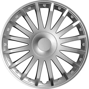 Wheel hubcap Versaco Crystal silver 14" — 1 piece