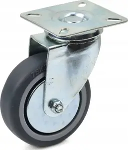 Caster wheel GEKO model G71512 — 75 mm PP wheel with TPR tread, pack of 100