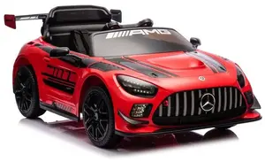 Электромобиль на аккумуляторе No name Mercedes AMG GT3, красный — детский аккумуляторный автомобиль