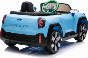 Elektriskais bērnu auto Mini Mini Concept Aceman — zils