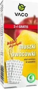 Vaco VACO ECO šķīdums mušu slazdiem, 3 gab. — nomaiņas līdzeklis augļu mušai