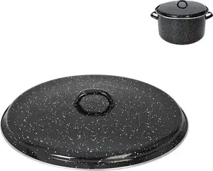 Enamelled Large Lid ORION 32 cm – ORION Ori_113407, universal pot and pan cover