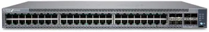 Tīkla slēdzis Juniper EX4100-48P — nevadāms PoE 48x RJ-45, 10G atbalsts, 1U, 376 Gbit/s, 64k MAC