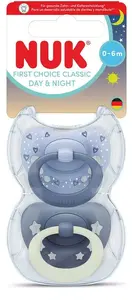 Knupis Nuk USP 2 gab. 0–6 mēn. dienai un nakti, zils (MPN 10175396)