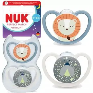 Mierinātājs Nuk USP 0–6M Air, silikona, 1 gab. — modelis 10175353