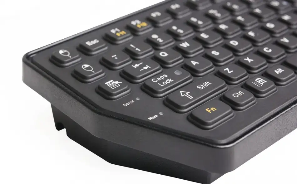 Gamber-Johnson 7300-0171 мини изогнутая USB клавиатура Photo 2