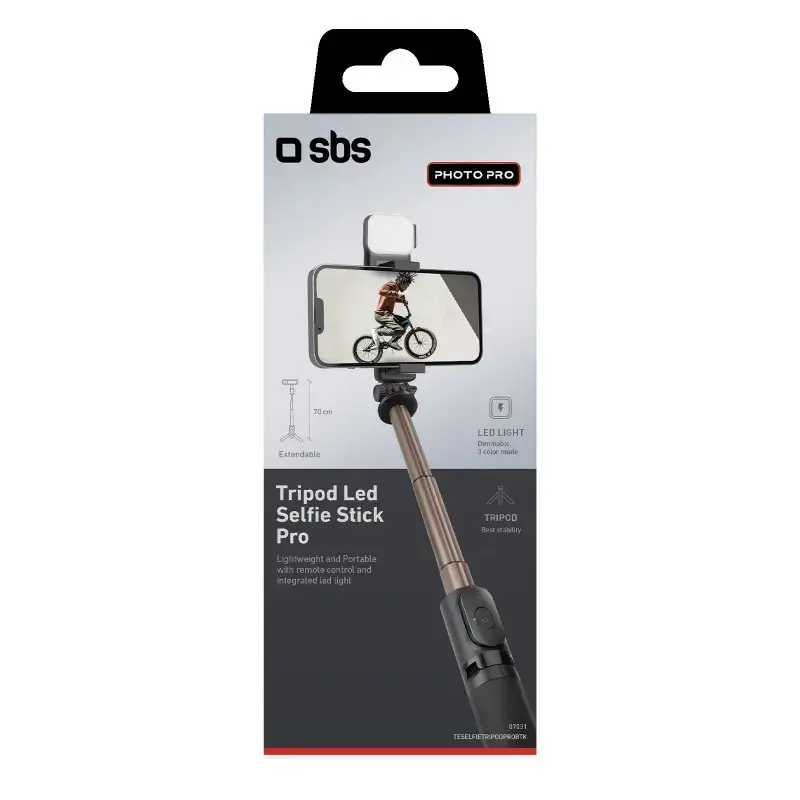 Selfie-stick statīvs SBS Mobile TESELFIETRIPODPROBTK Photo 2