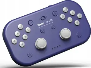 Spēļu pults 8Bitdo Pad Lite SE Purple Edition — pārnēsājams bezvadu kontrolieris 8Bitdo