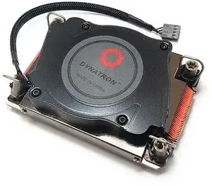 1U верхний кулер для CPU Dynatron S3 для Intel LGA 4677, активный низкопрофильный