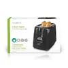 Toaster Nedis KABT150EBK — 2-slice, 700 W Photo 12