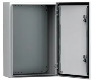 Electrical enclosure cabinet ENSTO MAS0606021R5 600×600×210 mm, 1-door, mounting plate, painted steel, IP66