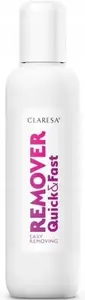 Nail polish remover Cosmetics Zone CLARESA_Remover Quick & Fast acetone 100 ml