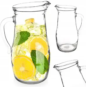 Glass Table Jug ORION 126679 — 1.75 L Capacity for Beverages (juice, water, compote, lemonade)