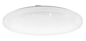 Потолочный светильник EGLO FRANIA-Z LED, круглый, белый, Ø50 см, высота 7,5 см, 1 LED-лампа, от сети, класс энергоэффективности E