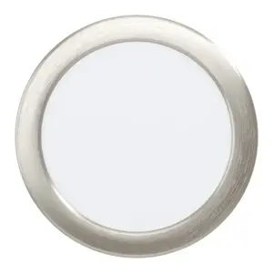 Потолочный светильник EGLO FUEVA 6-Z LED E, LED, 1150 лм, 6500 К, IP44, диммируемый, никель