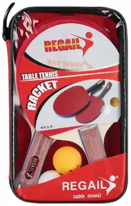 Galda tenisa raketes komplekts mega creative 3PIL 17x27x4 MC 40 – 3 vienību komplekts