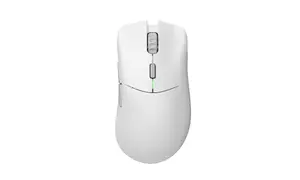 Игровая мышь GLORIOUS Model D-2 PRO Wireless — правая, 26 000 DPI, RF wireless, 1 мс, 6 кнопок, белая