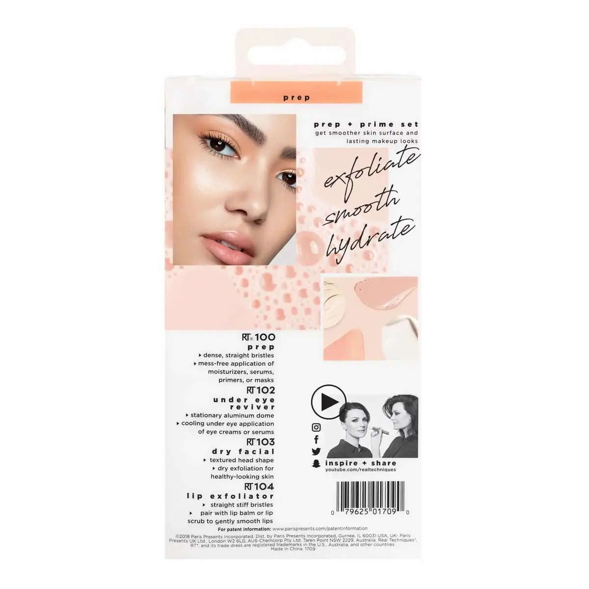 Real Techniques Prep + Prime makeup brush set Photo 3