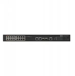Managed PoE Switch BCS BCS-L-SP1602G-2SFP-M(2) — 16x PoE, 2x RJ45, 2x SFP Gigabit