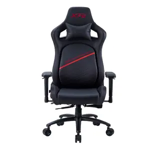 Gaming chair ADATA XPG NEXUS PLUS — universal, max load 125 kg, seat width 57 cm, height 49–57 cm, black/red