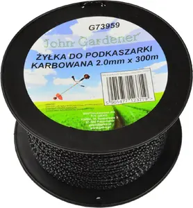 Леска для триммера GEKO G73959 карбованная 2,0 мм × 300 м