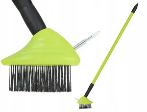 Wire brush with scraper for paving stones, plastic handle, Keltin (pack of 10)