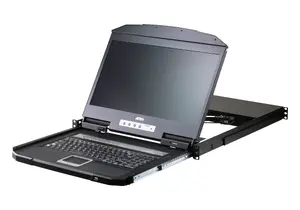 Rēžģa konsole ATEN CL3116NX 47 cm (18,5") LCD 1366x768 USB/PS2 VGA 1U metāls/plasts melna