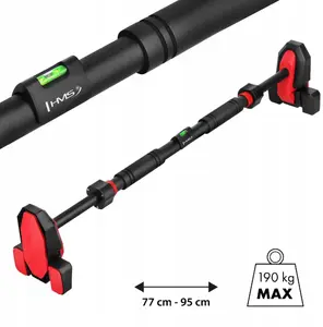 Pull-up Doorway Bar HMS DD300 with Triple Support — Tension-Mounted Chin-Up Bar