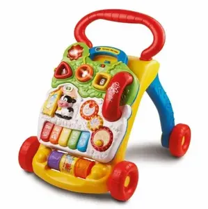 Bērnu staigulītājs VTech Gå-Vogn NO – zīdaiņu rāmis-staigulis, interaktīvās funkcijas, kompakts dizains