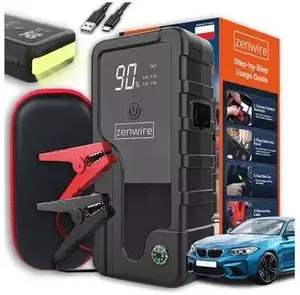 Auto palaišanas ierīce- powerbank zenwire CY16 6400 mAh — pārnēsājams pastiprinātājs 12V akumulatoriem