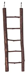 Small animal habitat décor Trixie 5879 – wooden accessories set, 5 pieces