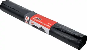 Trash Bags AWTools 160 L, 50 µm, pack of 10 (AW23604)
