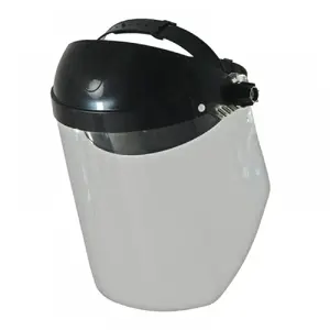 Face Shield Dedra BHST04 transparent visor 24 cm with peak