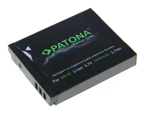 Camera battery PATONA PT1209 Lithium-Ion 1000 mAh for cameras and camcorders