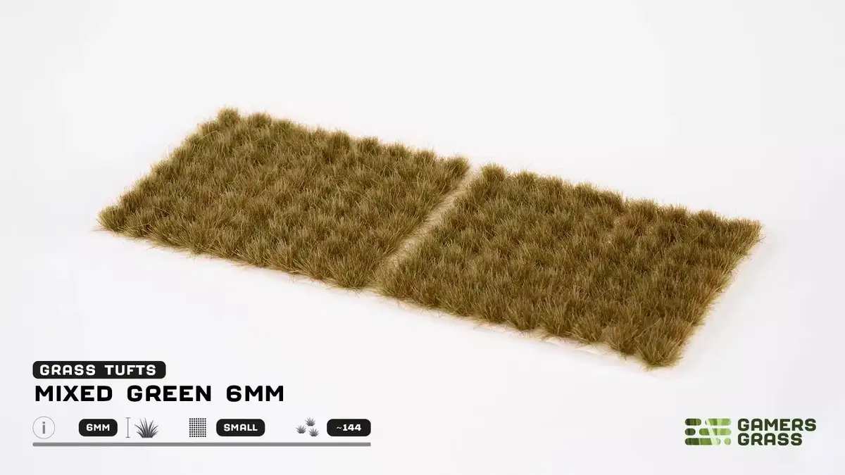 Gamers Grass GG6-MG растительность для моделей, 114 шт. Photo 2
