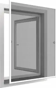 Window Mosquito Net EASY LIFE ALU 120x140 cm White