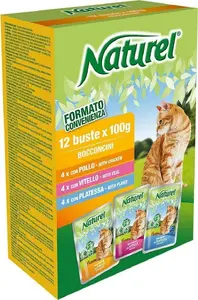 Консервы для кошек Life Pet Care LIFE CAT NATUREL BOX 12x100g — курица, телятина, камбала