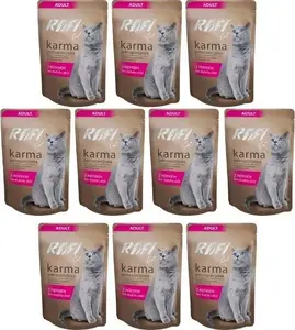 Wet Cat Food RAFI Adult Turkey pouch 100 g