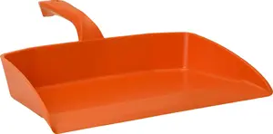 Sweeping tray Vikan 56607, orange polypropylene (PP)