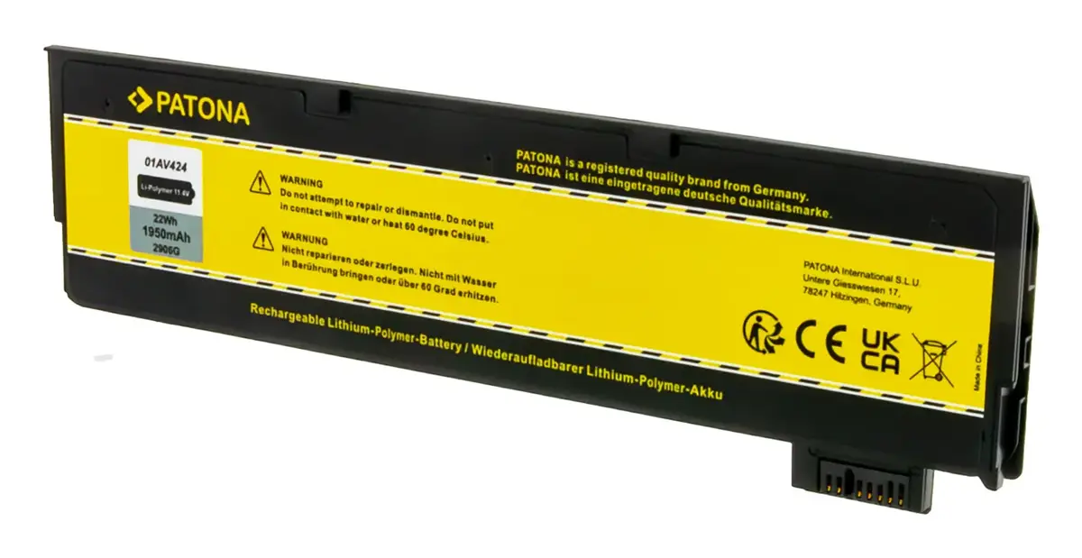Аккумулятор PATONA 2906 для Lenovo ThinkPad T570/A475 Photo 2